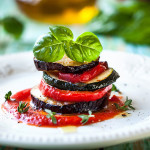 stuffed eggplant