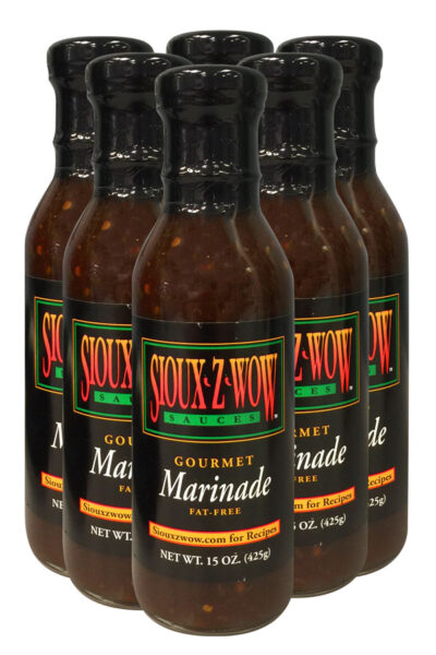 6 Pack - Sioux Z Wow Gourmet Marinade